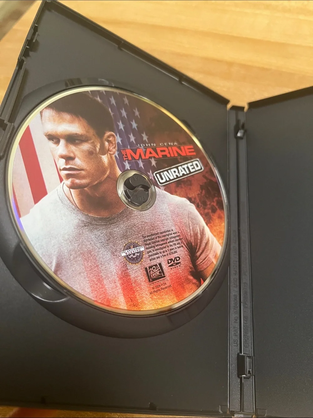 #2884**The Marine (Unrated) DVD - - Black/Red Cover